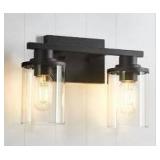 Modern Black Bathroom Vanity Light Fixture