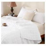 Seersucker Quilt Set Queen Size