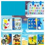 Pirate Ship Toddler Busy Book Activity Set