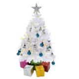23-inch White Tabletop Christmas Tree