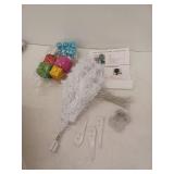 23-inch White Tabletop Christmas Tree