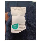 Plush Navy Throw Blanket - 40x50