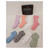 Tommie Copper Compression Ankle & Calf Socks Set- 8 pair total