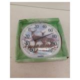 Springfield Deer Scene Indoor/Outdoor Thermometer