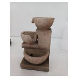 Cascading Stone Bowl Water Fountain
