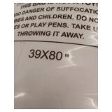 Large White Mattress Protector 39x80