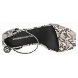 Snake Print Block Heel Sandals Size 9