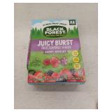 Black Forest Juicy Burst Fruit Flavored Snacks  Berry Medley  0.8 oz  22 Count