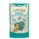 Savory Spoonables Squeezable Wet Cat Treat - 4 Count (3 pack)