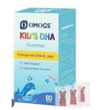 OMOGS Kids DHA Gummies with Lutein - 60 Count
