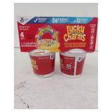 Lucky Charms Gluten Free Cereal with Marshmallows  4PK CUP 6.8OZ