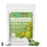 Organic Soursop Graviola Herbal Tea - 40 Bags. Lot of 3.  BB-1 26