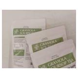 Organic Soursop Graviola Herbal Tea - 40 Bags. Lot of 3.  BB-1 26