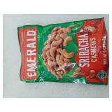 Emerald Nuts Sriracha Seasoned Cashews (1-Pack) | 5 Oz Resealable Bag, BB  May 23 25