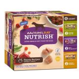 Rachael Ray Nutrish Hearty Recipes Chicken & Beef Variety Pack Wet Dog Food - 8oz/6ct lot of 2. BB May 8 26