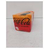 Coca-Cola Zero Sugar Soda Orange Cream - 12.0 fl oz x 12 pack BB May 25