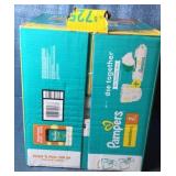 Pampers Swaddlers Diapers, Size 2 (12-18 Pounds), 180 Count. - Retail: $60