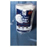Members Mark 100% Cotton Terry Towels 60ct. - Retail: $27