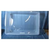 IRIS 28qt Underbed Storage Tote. - Retail: $24