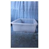 IRIS 28qt Underbed Storage Tote. - Retail: $24