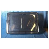 IRIS 28qt Underbed Storage Tote. - Retail: $24