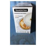 Tramontina 7Qt Dutch Oven Enameled Cast Iron. - Retail: $59