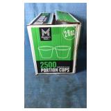 Members Mark Translucent Plastic Portion Cups 2fl oz,2500ct. - Retail: $41