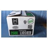 Members Mark Clear Plastic Portion Lids 2fl oz,2500ct. - Retail: $32
