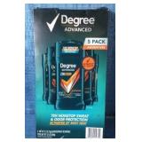 Degree Mens Advanced Antiperspirant Deodorant. - Retail: $15