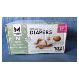 Members Mark Premium Diapers Newborn-10lbs. 102ct. - Retail: $17