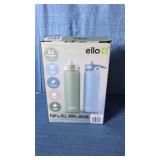 Ello Pop &Fill 22oz Stainless Steel Water Bottles With Leak Proof Lids.  - Retail: $20