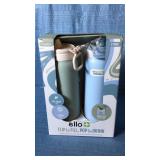 Ello Pop &Fill 22oz Stainless Steel Water Bottles With Leak Proof Lids.  - Retail: $20