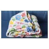Members Mark Floral Print Lounge Throw 60x70. - Retail: $25