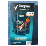 Degree Mens Advanced Antiperspirant Deodorant. 5 Pack. - Retail: $15