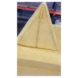 Members Mark 4 Piece Play Sofa Yellow. - Retail: $89