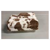Members Mark 60x70 Cow Print Throw Blanket. - Retail: $23
