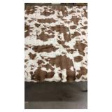 Members Mark 60x70 Cow Print Throw Blanket. - Retail: $23