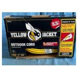 Yellow Jacket 100-ft. Outdoor Extension Cord w/ Lighted Ends - Retail: $59