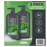 Dove Men+Care Extra Fresh Body Wash  30 Fluid Ounce  - Retail: $38