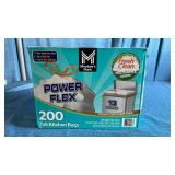 Power Flex Tall Kitchen Drawstring Bags  200 Count - Retail: $50