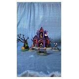 Disney Pre-Lit Animated Halloween Village - MISSING PIECES - Retail: $47