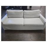Rosalina Fabric Slipcover Sofa - Ivory  - Retail: $1,800
