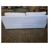 Rosalina Fabric Slipcover Sofa - Ivory  - Retail: $1,800