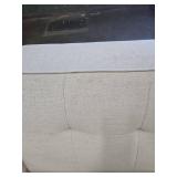 Vicenza Mid-Century Upholstered Sofa - Ivory  - Retail: $1,450