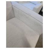 Vicenza Mid-Century Upholstered Sofa - Ivory  - Retail: $1,450