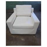 Rosalina Fabric Slipcover Chair - Ivory  - Retail: $960