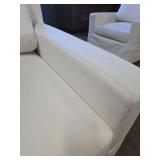 Rosalina Fabric Slipcover Chair - Ivory  - Retail: $960