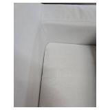 Rosalina Fabric Slipcover Chair - Ivory  - Retail: $960