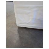 Rosalina Fabric Slipcover Chair - Ivory  - Retail: $960