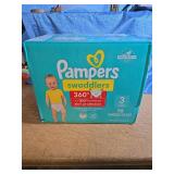 Pampers Swaddlers 360 Pull-On Size 3 Diapers - 70 Count Box - Retail: $34